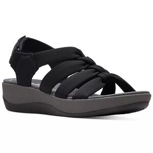 Clarks Women's Cloudsteppers Arla Fern Strappy Slingback Sandals Size 10